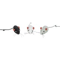 Trixie Katzenspielzeug Plüschmaus 5cm