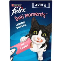 Felix Katzensnack Deli Moments Lachs 4x10 g