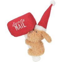 AniOne Spielzeug Xmas Plüsch Hund mit Postbox