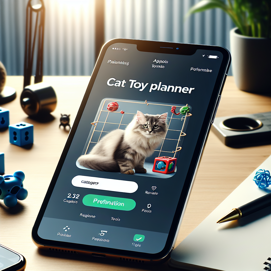 Katzenspielzeug-Planer