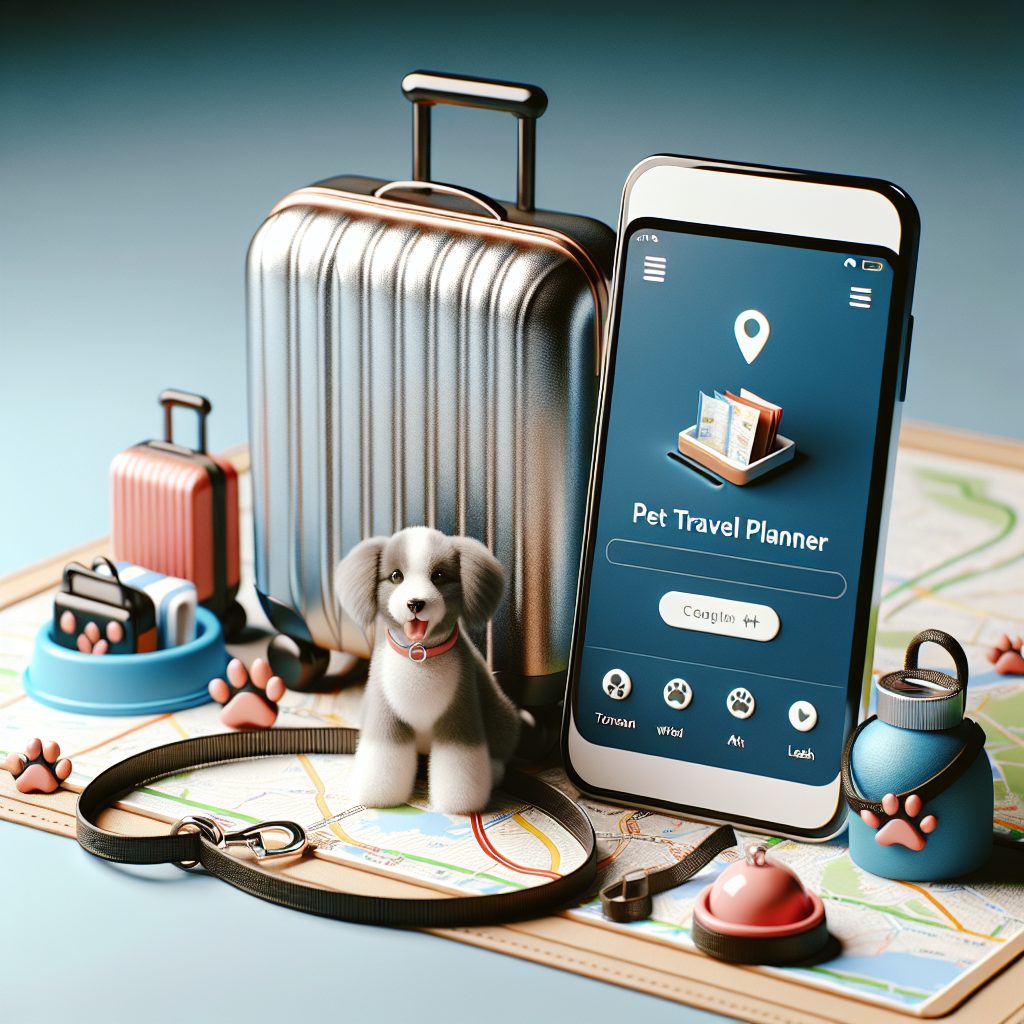 Reiseplaner für Haustiere
