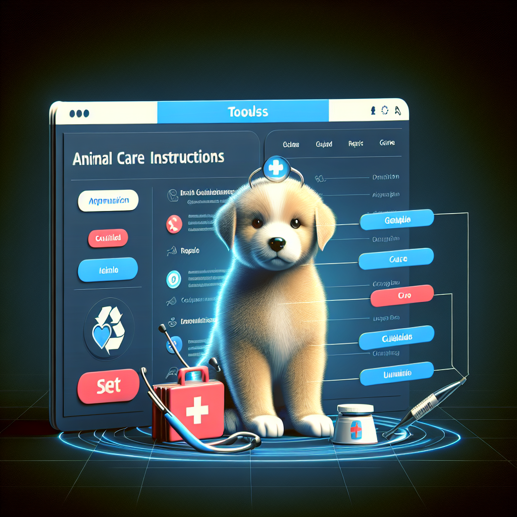 Tierpflegeanleitungen