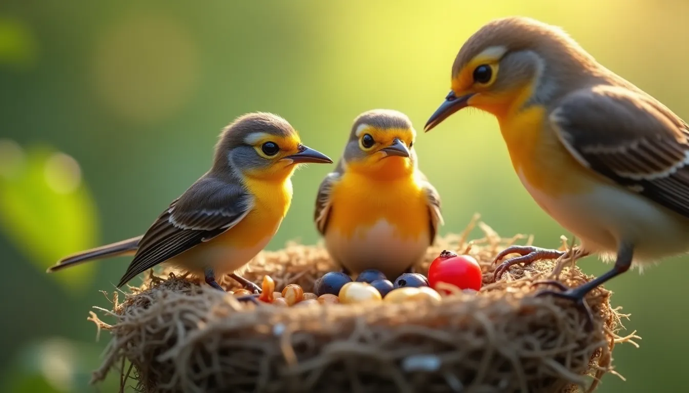 Jungvögel richtig füttern: Das ideale Vogelfutter