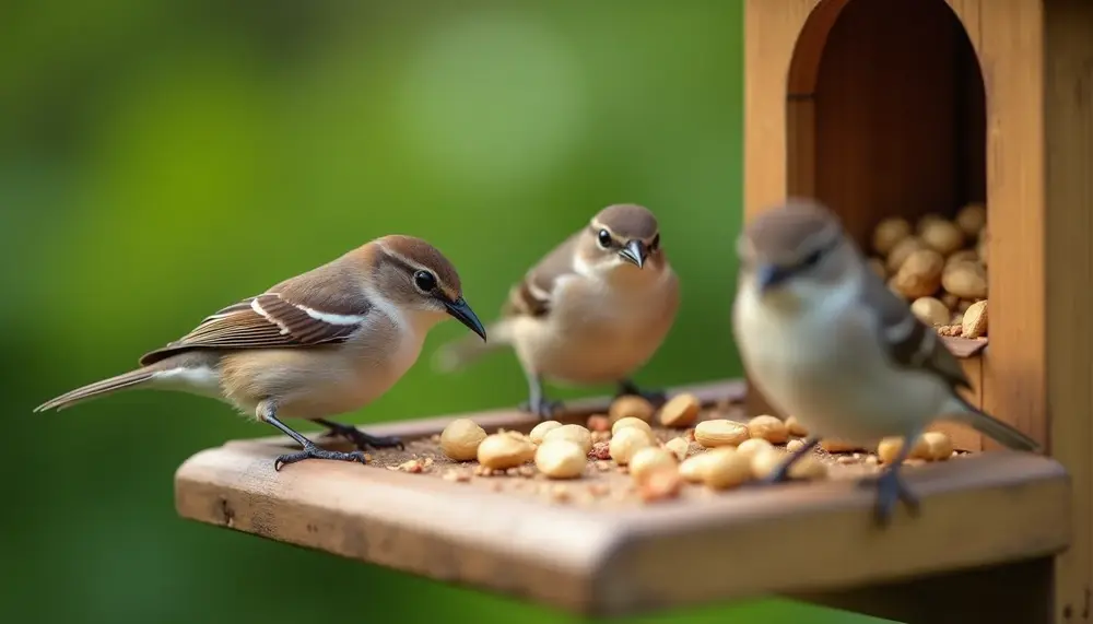 Vogelfutter Erdnüsse geschält: Die gesunde und sichere Option für Vögel