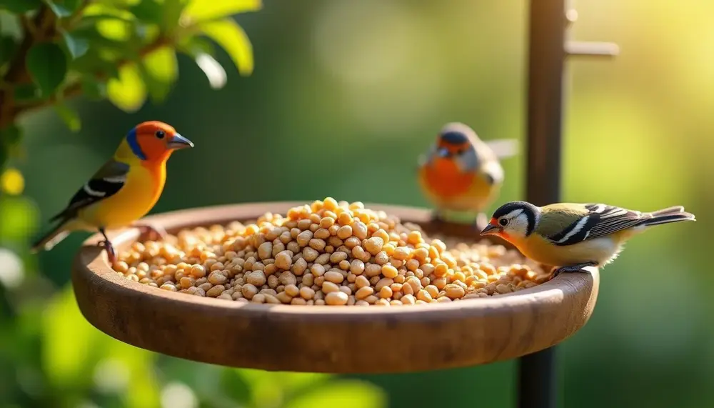 Vogelfutter Nüsse: So füttern Sie Ihre Vögel richtig